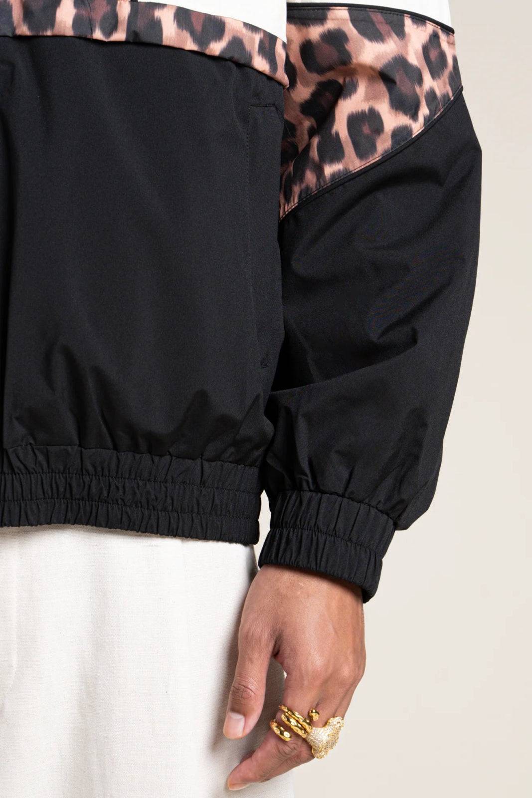 FLOTTE SAINT-MARTIN - WATERPROOF JACKET New Leopard