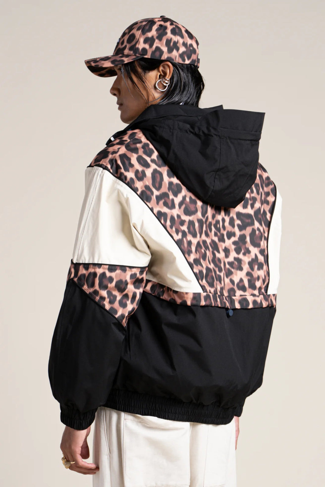 FLOTTE SAINT-MARTIN - WATERPROOF JACKET New Leopard