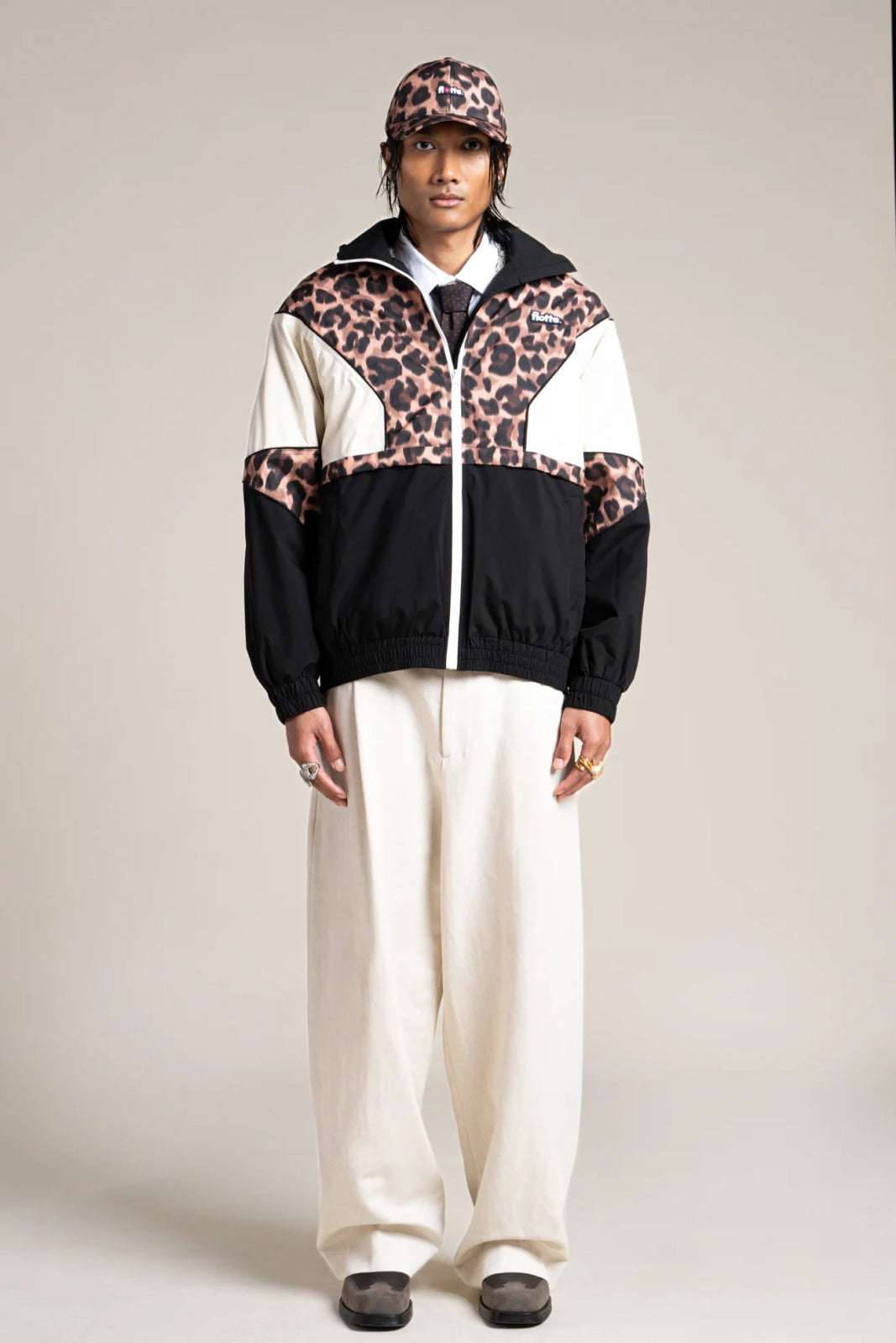 FLOTTE SAINT-MARTIN - WATERPROOF JACKET New Leopard