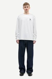 SAMSOE SAMSOE Saragnar Longsleeve 11725 White Sunset