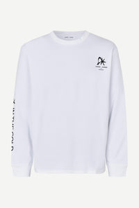 SAMSOE SAMSOE Saragnar Longsleeve 11725 White Sunset