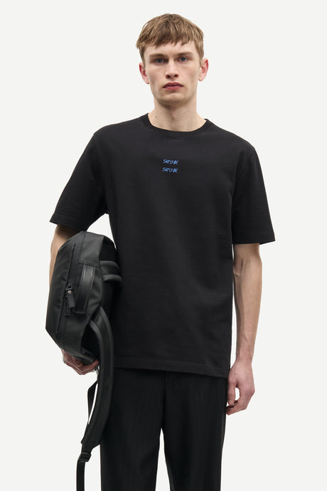 SAMSOE SAMSOE SACARDS T-SHIRT 11725 Black Cards
