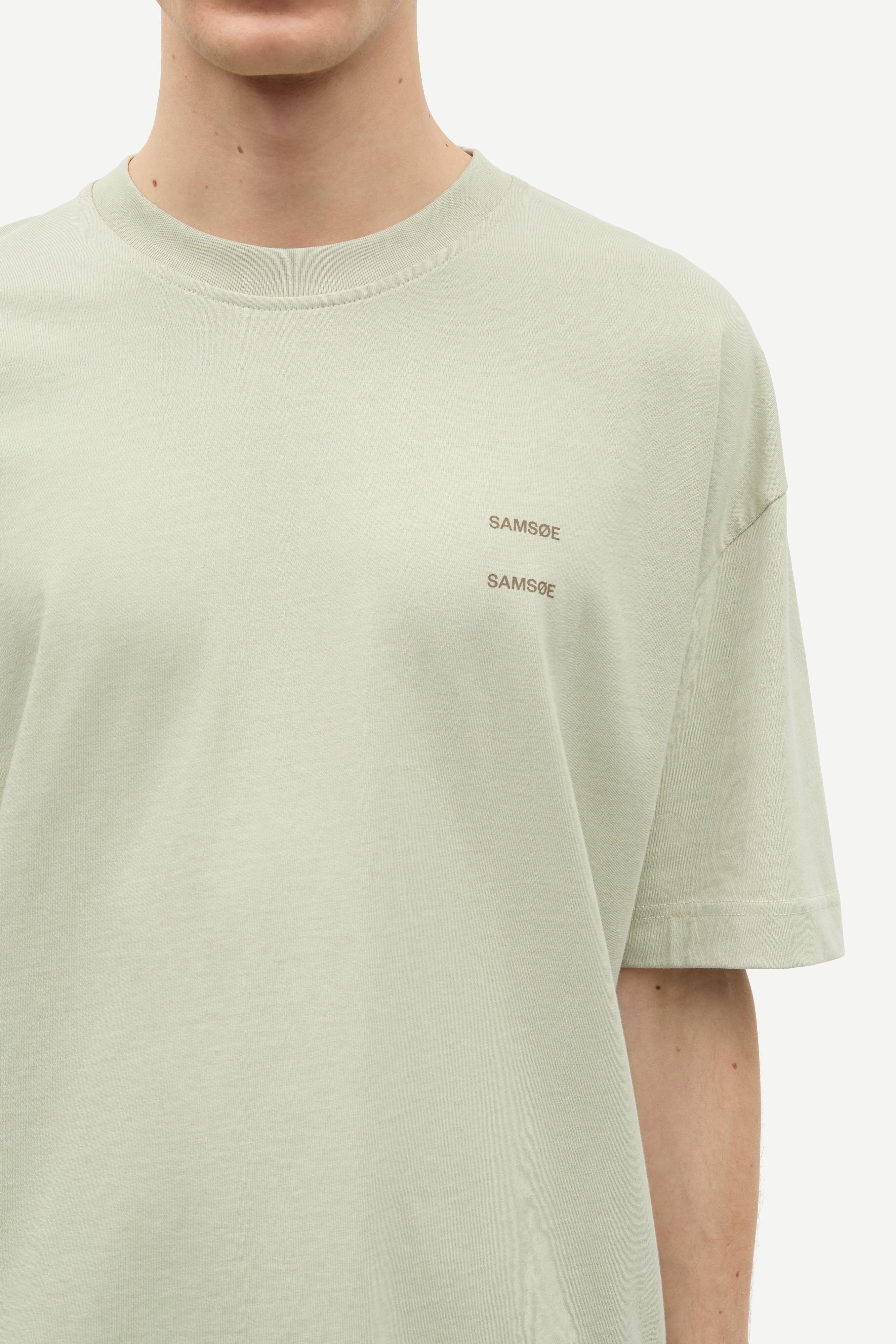 SAMSOE SAMSOE JOEL T-SHIRT 11415 Desert Sage