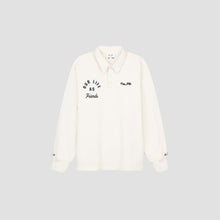 Afbeelding in Gallery-weergave laden, ØLÅF Varsity Polo Sweat Off-White