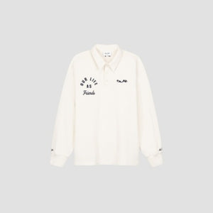 ØLÅF Varsity Polo Sweat Off-White