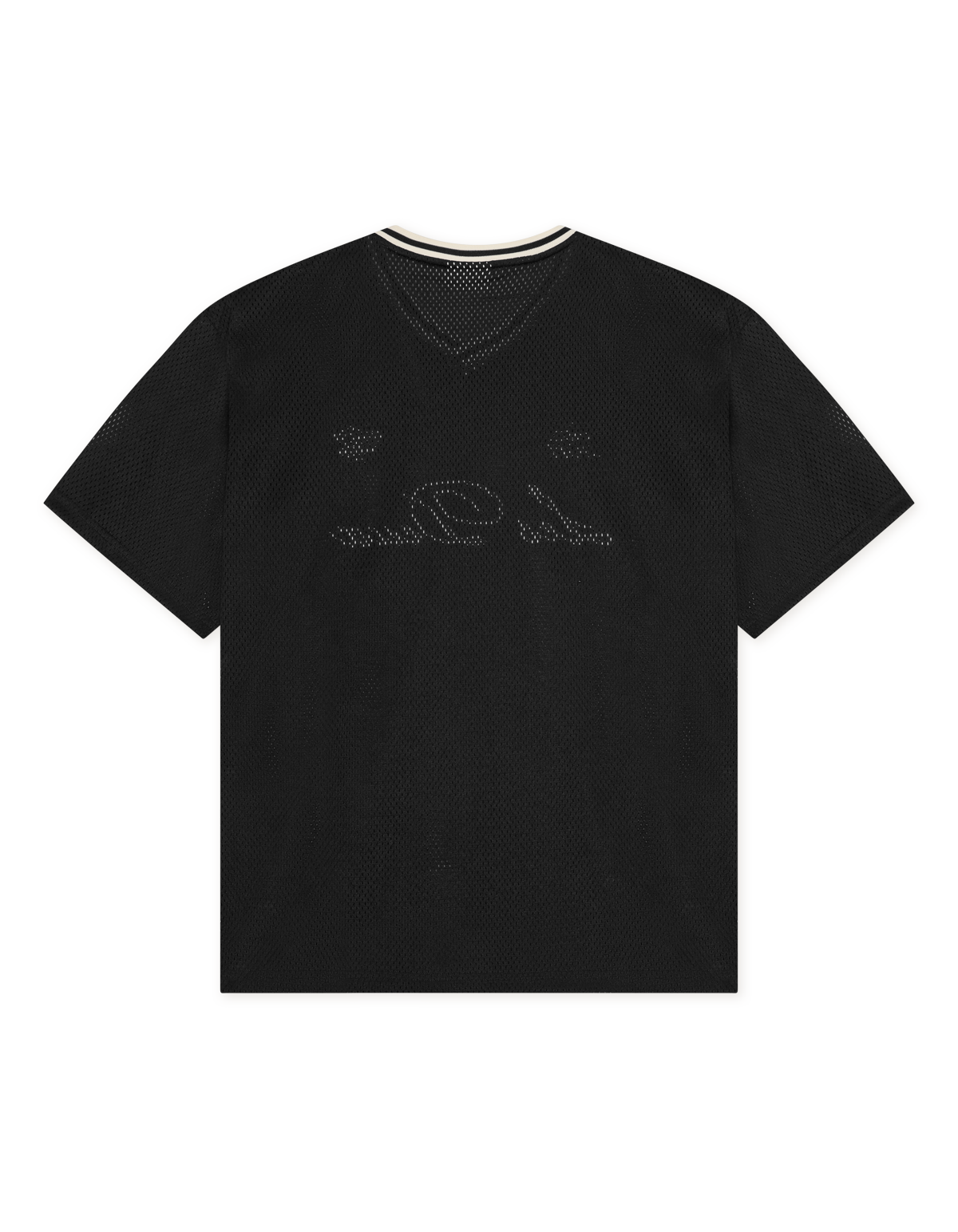 LES DEUX MESH T-SHIRT Tap Shoe Black