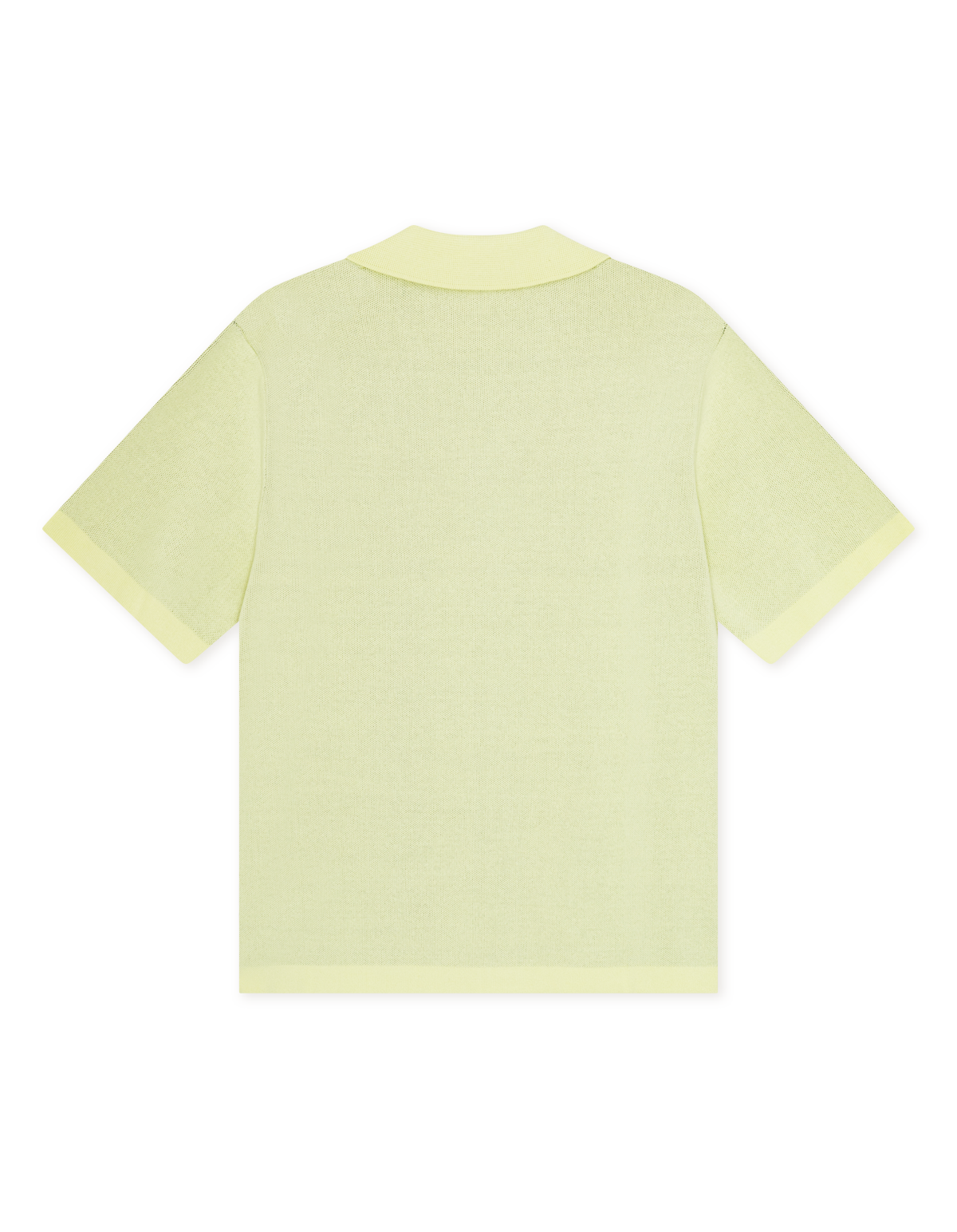 LES DEUX GOODS KNITTED SS SHIRT White Jade Green