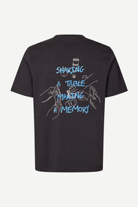 SAMSOE SAMSOE SACARDS T-SHIRT 11725 Black Cards