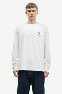 SAMSOE SAMSOE Saragnar Longsleeve 11725 White Sunset