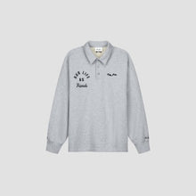 Afbeelding in Gallery-weergave laden, ØLÅF Varsity Polo Sweat Heather Grey