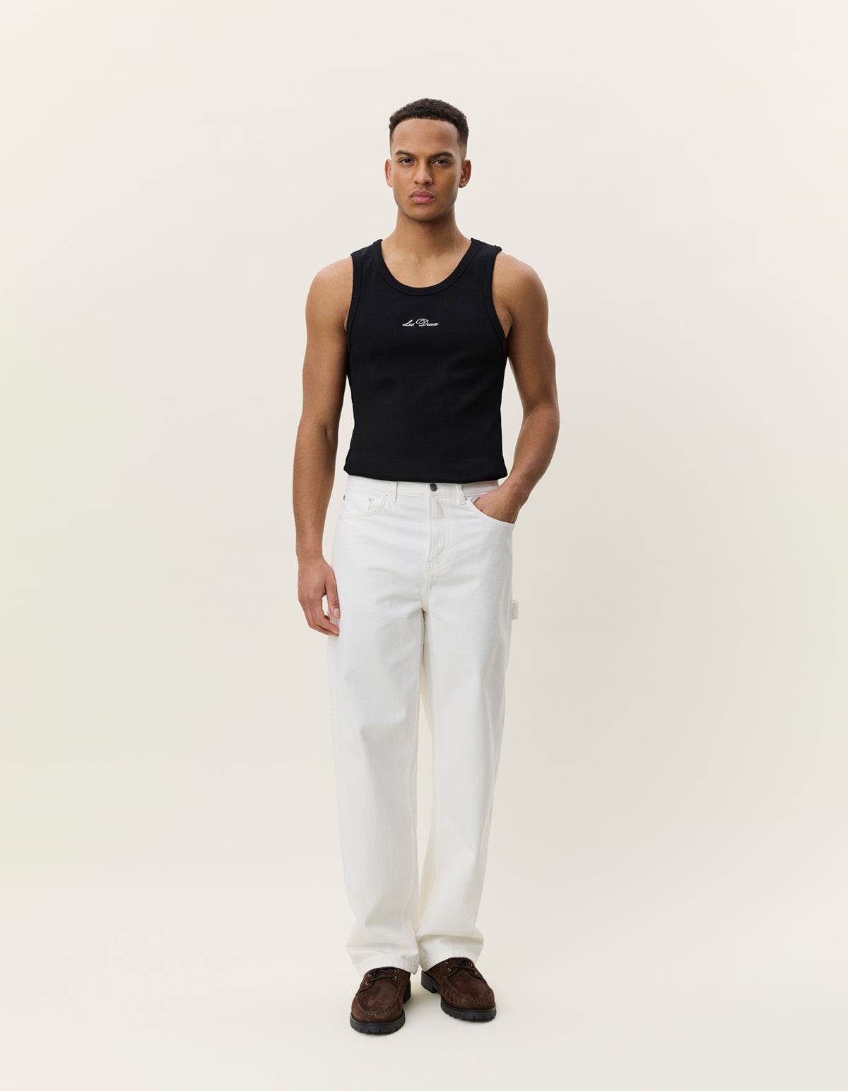 LES DEUX CARPENTER JEANS Light Ivory