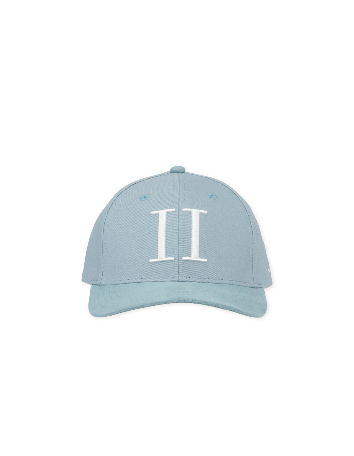 LES DEUX BASEBALL CAP SUEDE ll Faded Denim Blue