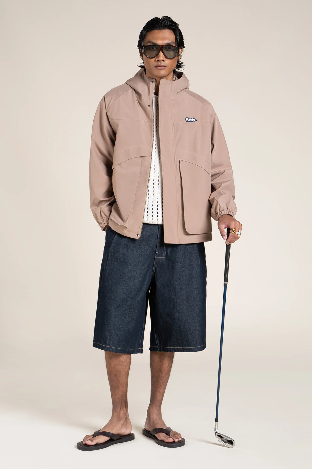 FLOTTE BREGUET - BOMBER JACKET Sahara